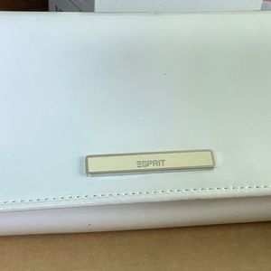 Esprit White Clutch Purse
